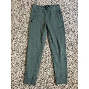 Mango MNG Kids Olive Green Cotton Jogger Sweatpants Size 13-14 164cm